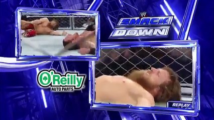 Daniel Bryan vs  Wade Barrett   Steel Cage Match  SmackDown, Aug  23, 2013
