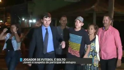 Jogador suspeito de participar de estupro coletivo é solto no Rio