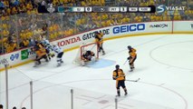 Pittsburgh Penguins - San Jose Sharks 2-1 OT Game 2 Stanley Cup Playoffs 2016 (Finnish announcer)