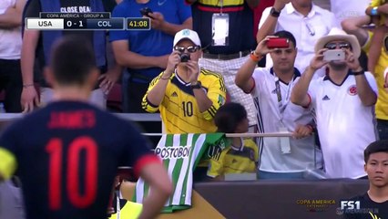 James Rodriguez Goal - USA 0 - 2 Colombia - Copa America Centenario (04.06.2016)