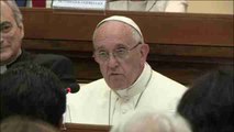 El papa pide a los jueces independencia y rechazo a la corrupción