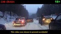 Car accident on the highway Car collection. Accidents Russian drivers on the roads #307