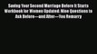 Read Book Saving Your Second Marriage Before It Starts Workbook for Women Updated: Nine Questions
