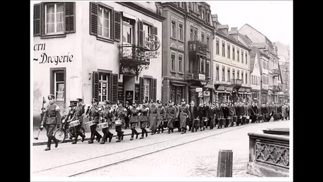 WWII German Marches - Tschingta, Tschingta, Bummtara - German Lyrics
