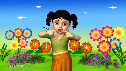 Chubby Cheeks Dimple Chin || 3D Animation Nursery rhyme for children with Lyrics 01.06.2016