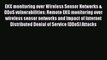 Read EKG monitoring over Wireless Sensor Networks & DDoS vulnerabilities: Remote EKG monitoring