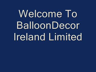 Led Light Balloons Ireland