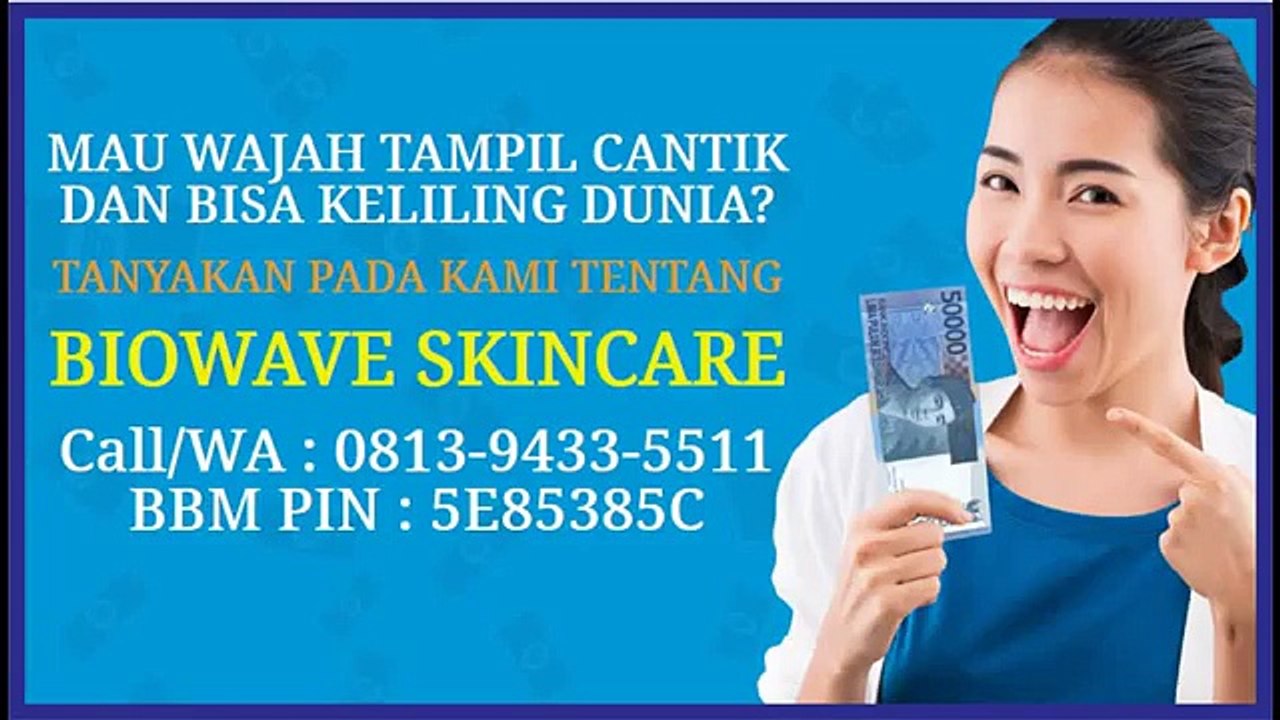 0813-9433-5511, Setrika Wajah Biowave Original