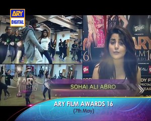 Sohai Ali Abro Backstage Dance reharsels