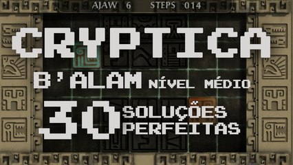 Gameplay Android  - Cryptica B'Alam nível médio 30 soluções perfeitas  (Pt-br) #2