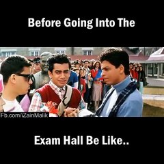 Before Going to Exams Be Like Funny