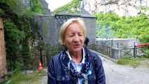 Passerelle du Portalet : Elisabeth Médard présidente de la communauté de communes de la vallée d'Aspe