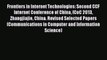 Download Frontiers in Internet Technologies: Second CCF Internet Conference of China ICoC 2013
