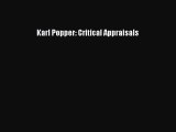 Download Book Karl Popper: Critical Appraisals ebook textbooks