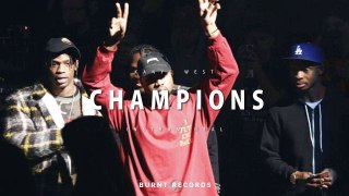 Kanye West - Champions (Round & Round) Ft. Travis Scott, Desiigner & Big Sean (Instrumental)