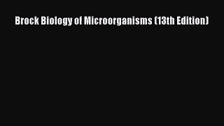 Download Books Brock Biology of Microorganisms (13th Edition) PDF Free