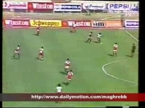 foot: Maroc Egypte Feuilleton éliminatoires1985