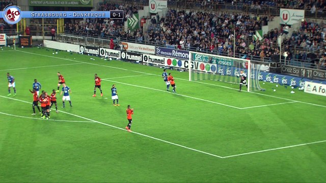 J34 National 2015 - 2016 : RC Strasbourg - USL Dunkerque