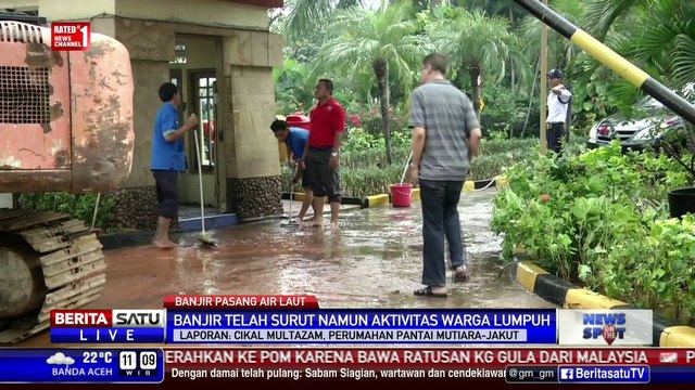 BNPB: Banjir Pantai Mutiara Akibat Erosi Dasar Tanggul