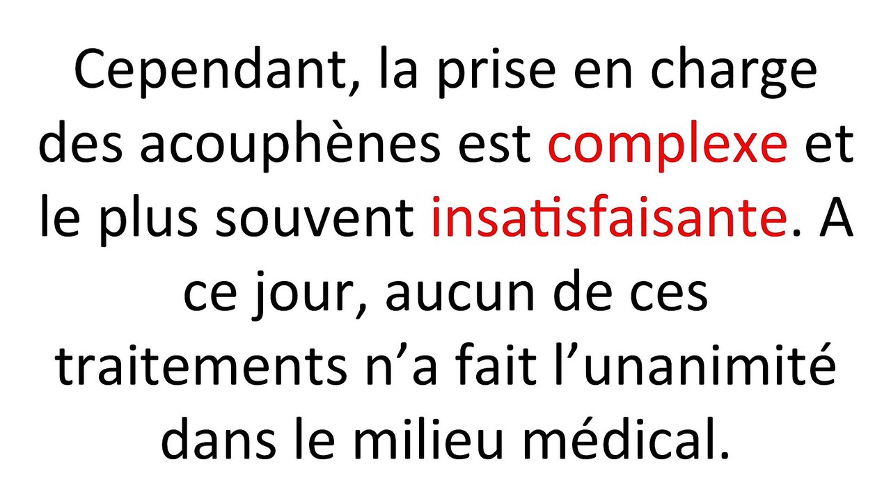 En finir avec les acouphènes : Supprimez vos bo...