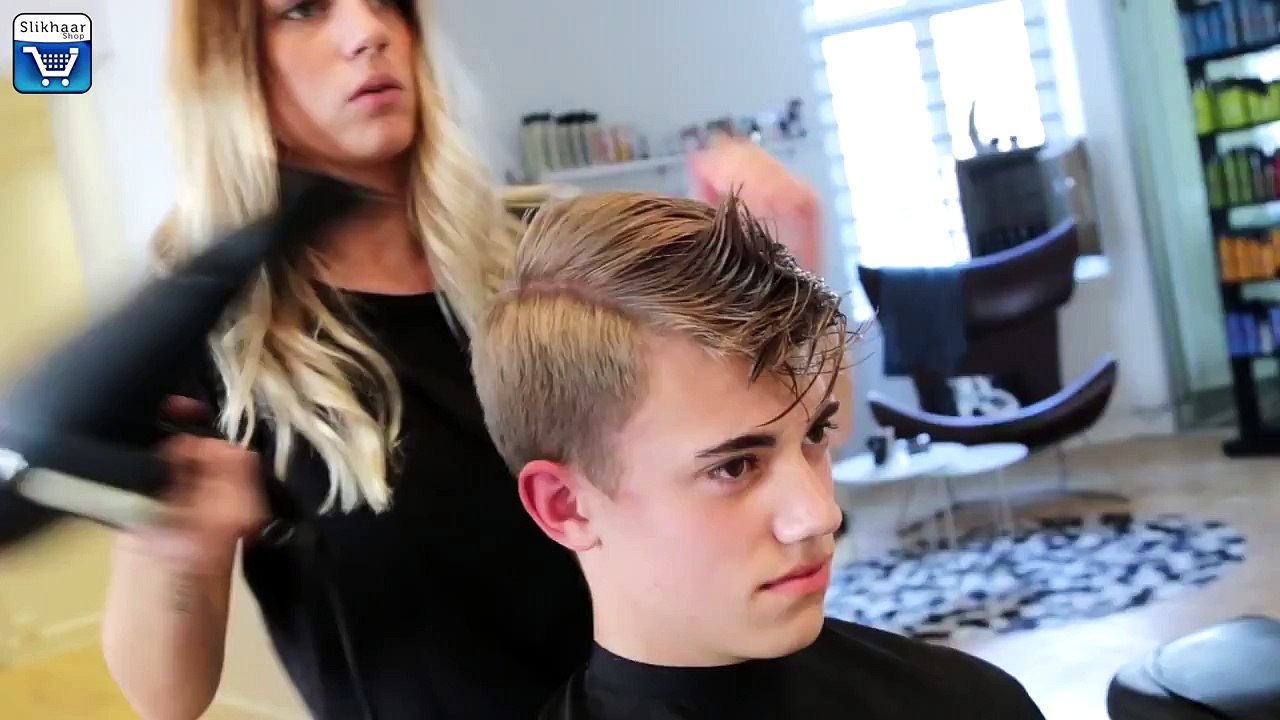 Justin Bieber Hair Tutorial   Men's Celebrity Hairstyle   By Vilain Gold Digger