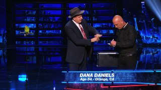 Dana Daniels: Howie Mandel and a Bird Help Comedic Magician - America's Got Talent 2015 - Jessica