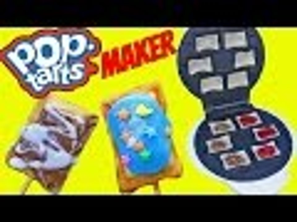 Disney | POP TARTS MAKER DIY Pop Tart Recipe Mini Dessert Pie Pastries Chocolate & Berry by DisneyCarToys