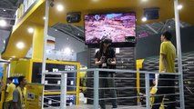 HTC VR VIVE device with game interactive in Taiwan COMPUTEX 2016