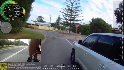 Road rage  un automobiliste menace un cycliste avec un couteau