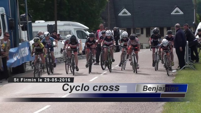 cyclo cross benjamins st Firmin 29 mai 2016