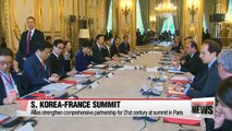 S. Korea-France to foster growth engines for future, pressure N. Korea