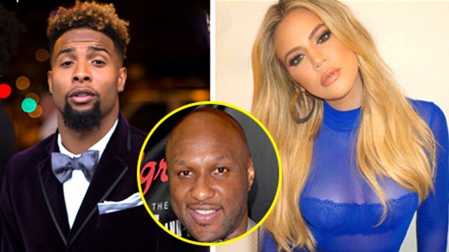 Khloe Kardashian FLIRTING With Odell Beckham Lamar Odom UPSET