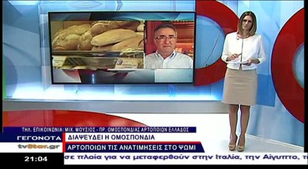 Δεν θα γίνουν αυξήσεις στο ψωμί