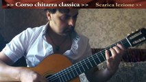 Come suonare Dicitencello vuje per sola chitarra anteprima