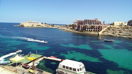 FunVax over St. George's Bay, Malta