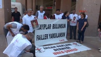 Şanlıurfa'da Kayıp Yakınlarından Eylem
