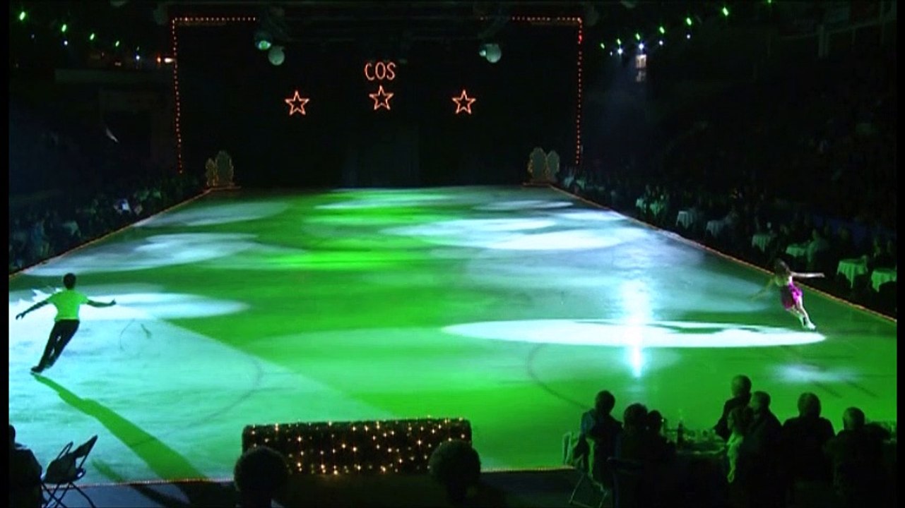 Alexandra Paul and Mitch Islam 2016 COS Ice Show