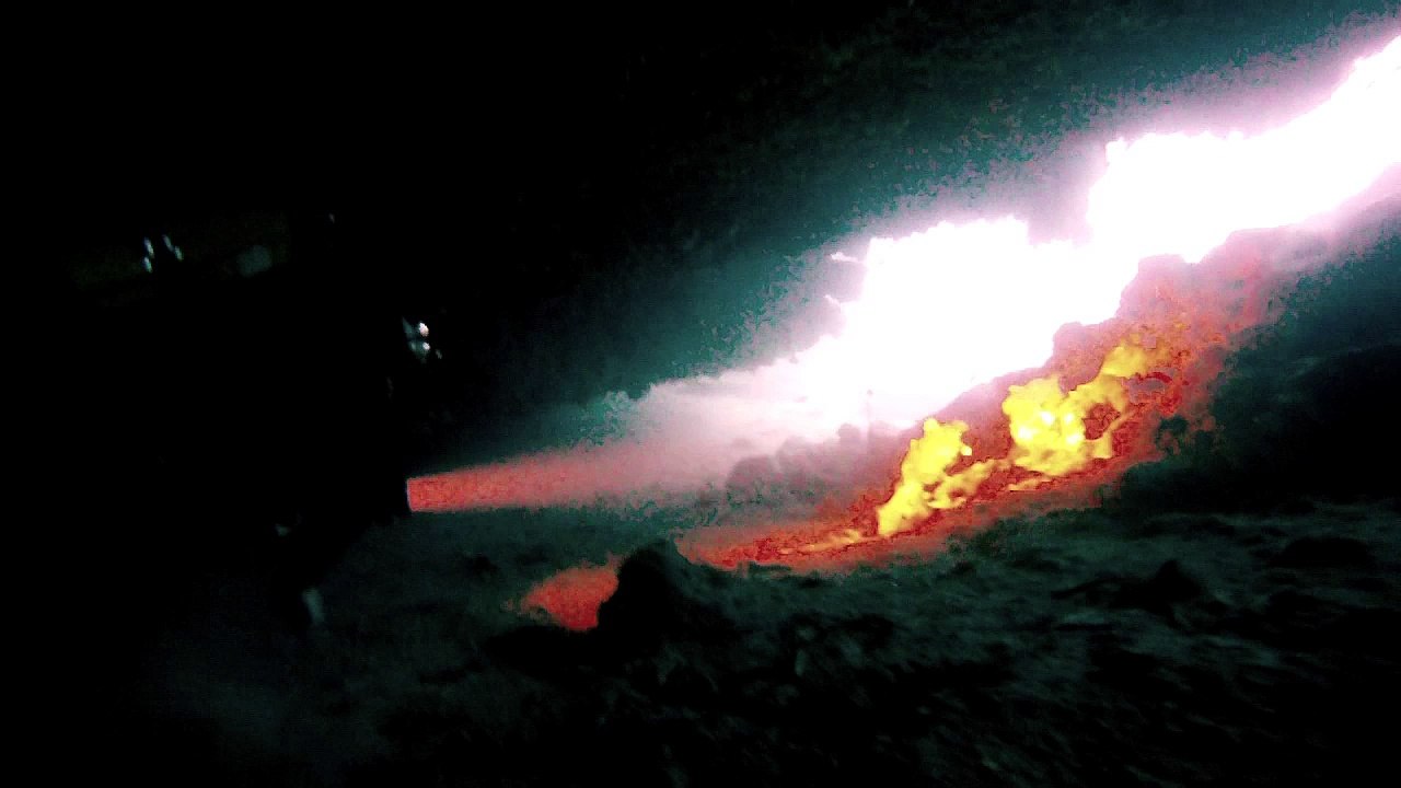 plongee 34 m iles de lerins avec vincent HELL'S DIVERS