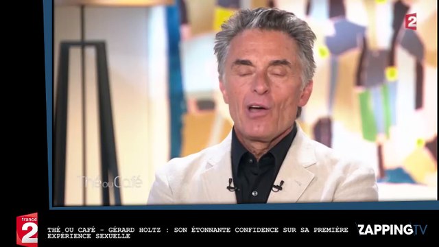 Gérard Holtz révèle une anecdote surprenante sur sa première expérience sexuelle dans Thé ou café