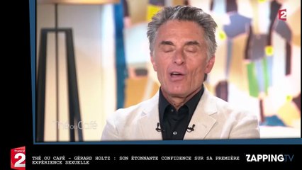 Gérard Holtz révèle une anecdote surprenante sur sa première expérience sexuelle dans Thé ou café
