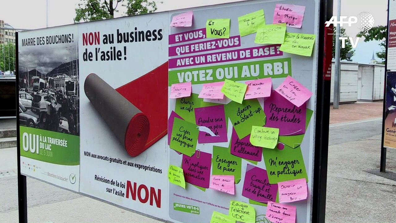 Einkommen ohne Grund? Schweizer stimmen ab