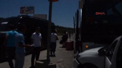 Bodrum Turistleri Taşıyan Otobüsle Otomobil Çarpıştı: 7 Yaralı