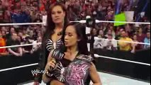 Paige vs. AJ Lee - Divas Championship Match- Raw