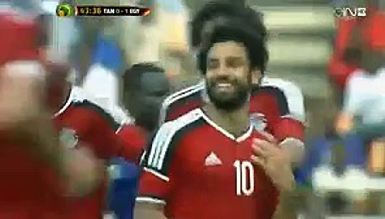 Mohamed Salah Goal HD - Tanzania 0-1 Egypt - 04-06-2016