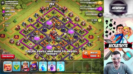 144 MAX LEVEL 7 GIANTS!   Clash of Clans Attacks!