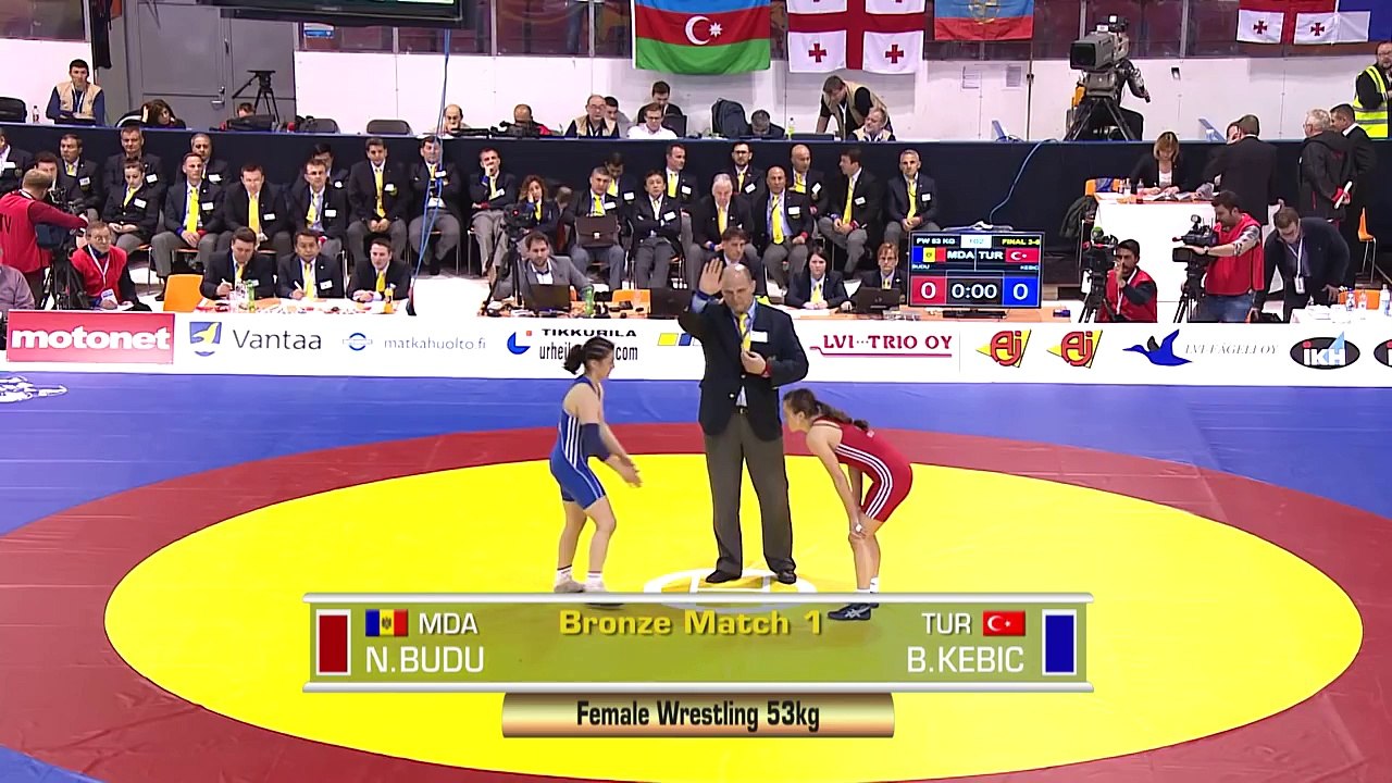 53 Kg Bronze 1 - Women Wrestling - European Championships 2014