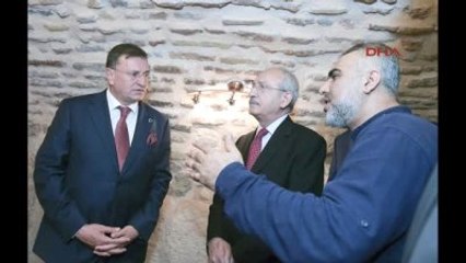 Hatay Kılıçdaroğlu Hatay'da Habib-i Neccar'ı ve İçindeki Türbeleri Ziyaret Etti