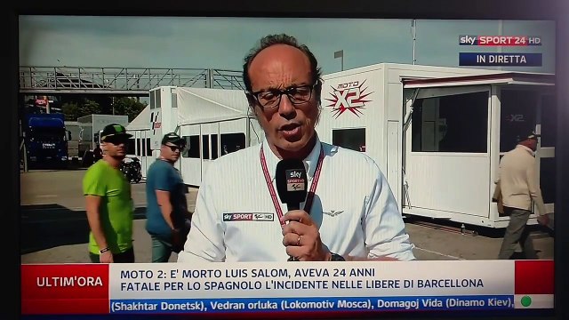 Moto2 _ Luis Salom muore a Barcellona ( video del tragico incidente ) Sky Sport Hd