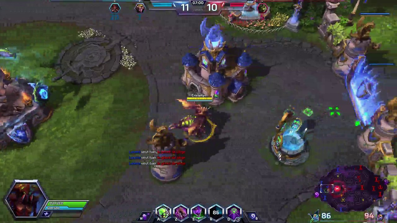 Heroes of the Storm Partie Rapide