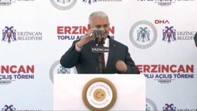 Erzincan Başbakan Yıldırım Başkanlık Sistemini de Partili Cumhurbaşkanlığı Sistemini de Getirelim,...
